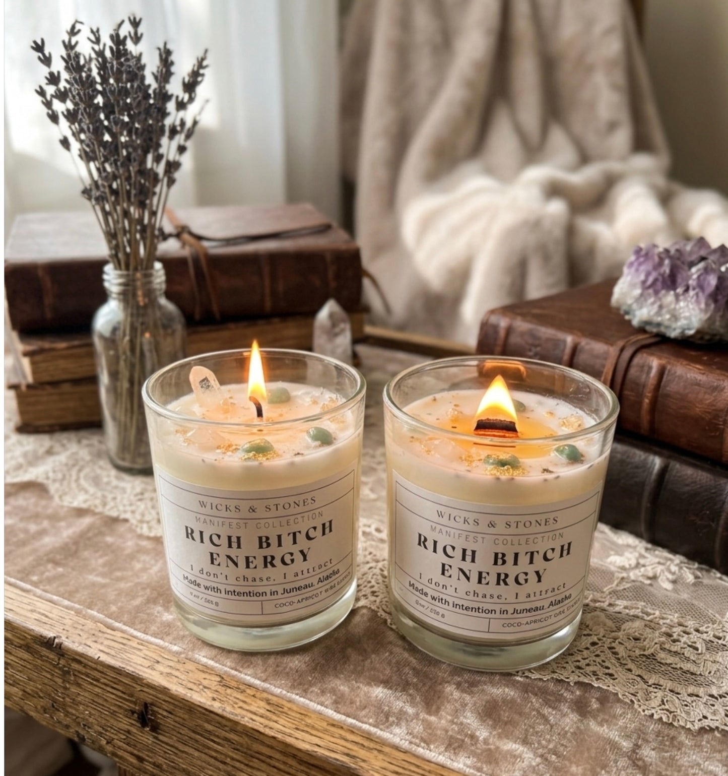 Rich Bitch Energy Candle