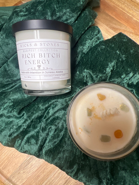Rich Bitch Energy Candle