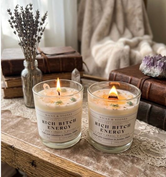 Rich Bitch Energy Candle