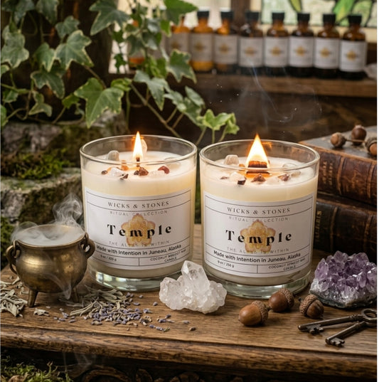 Temple candle