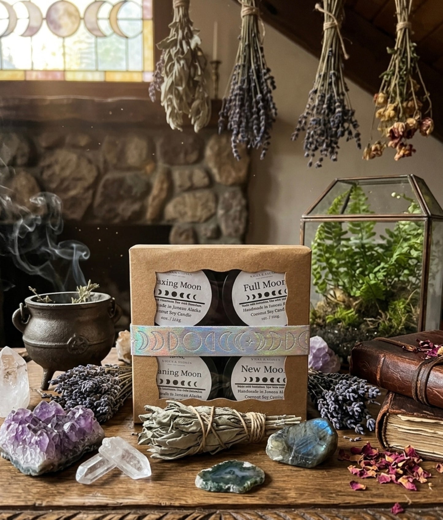 Full Moon Candle