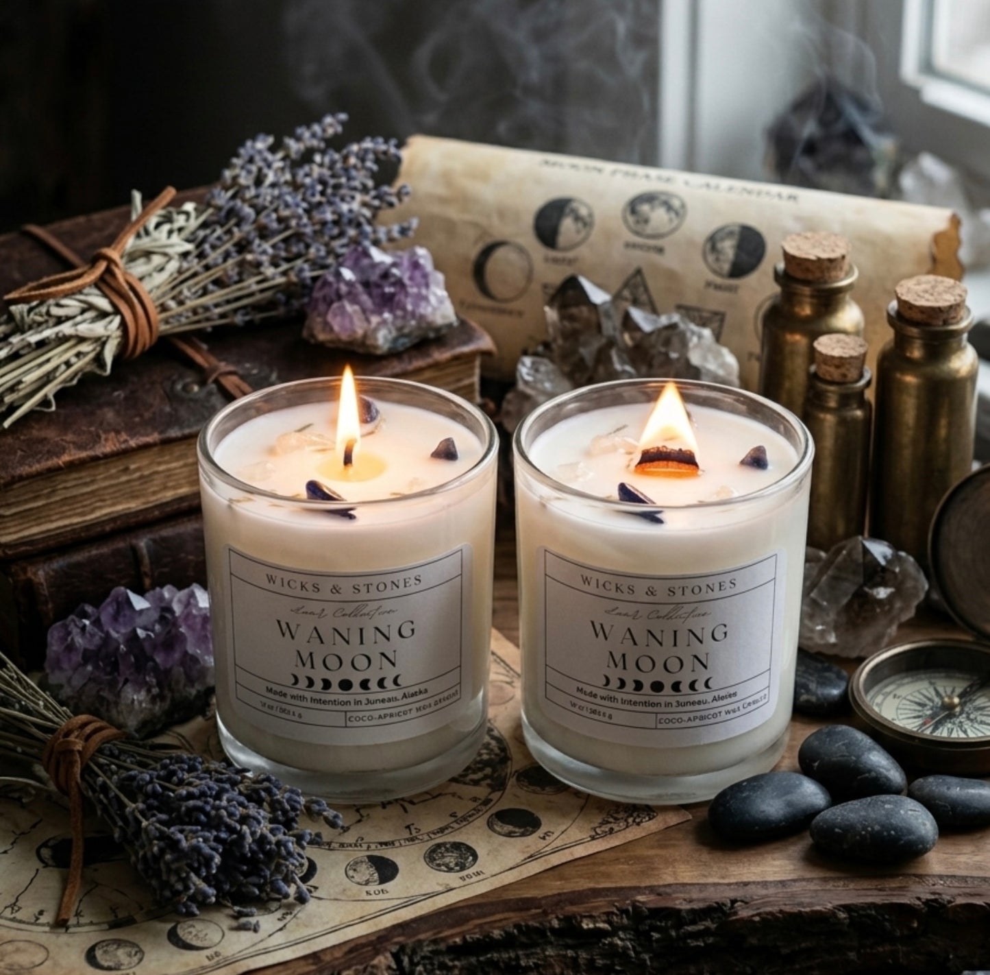 Waning Moon Candle