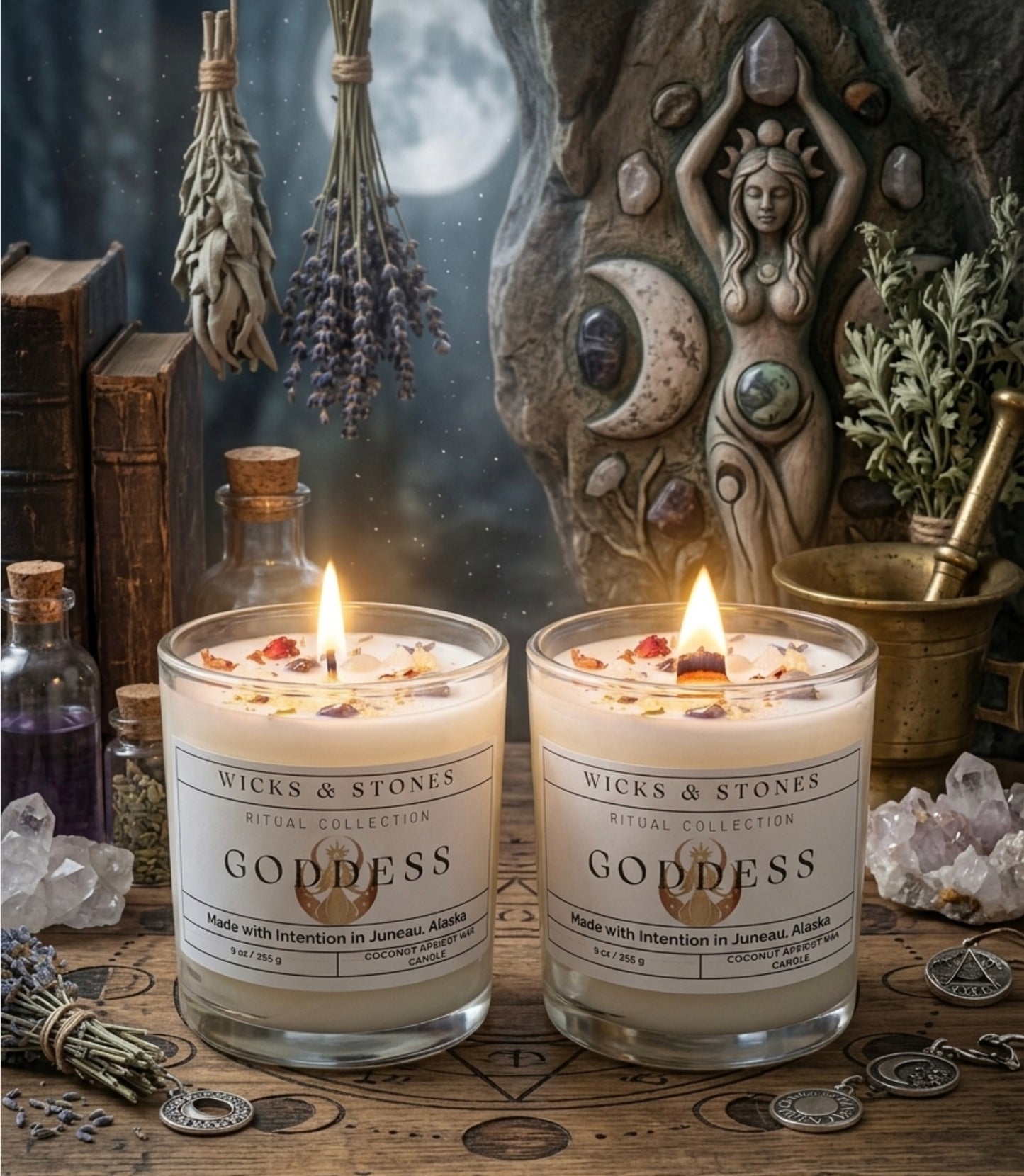 Goddess Candle