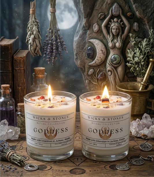 Goddess Candle