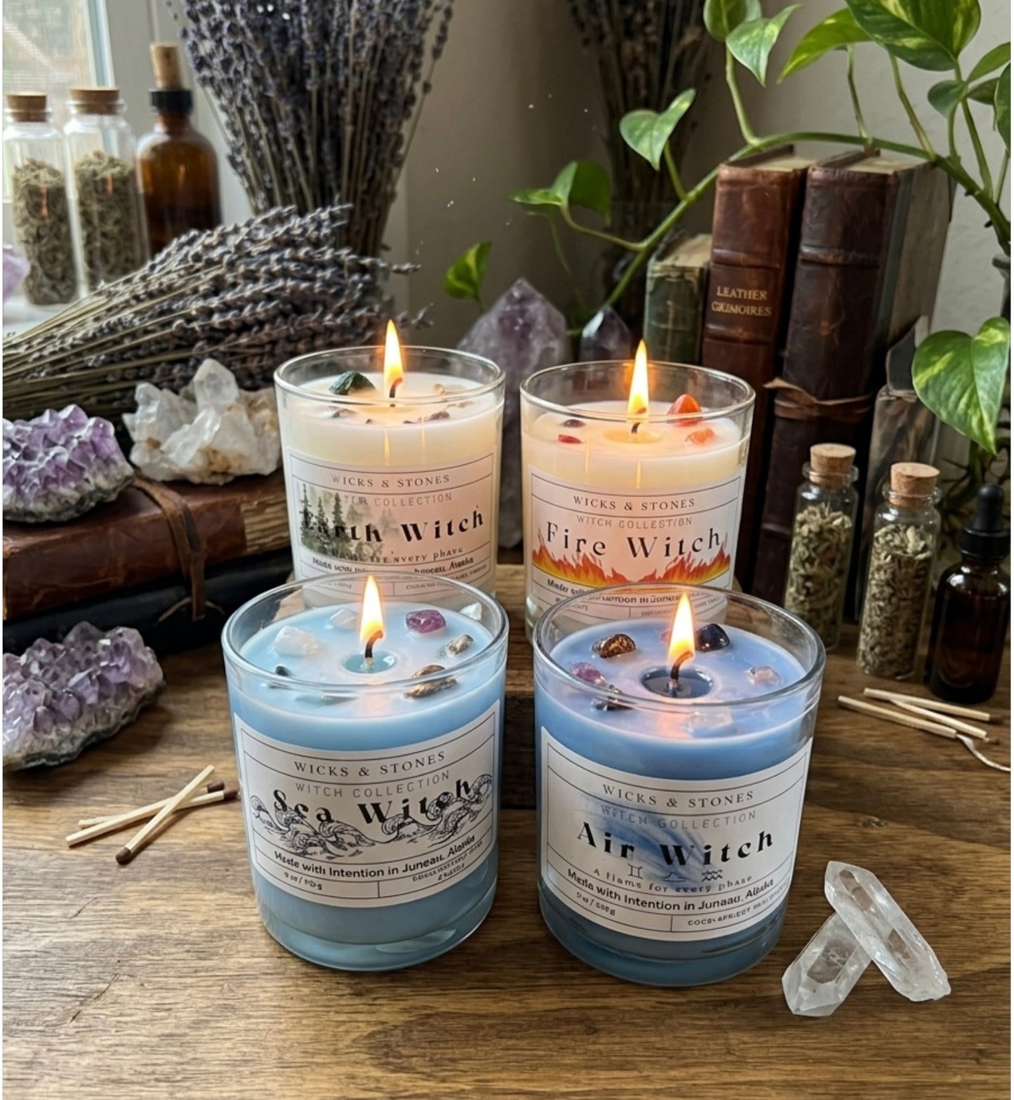 Earth Witch Candle