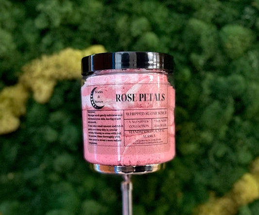 Rose Petals Whipped Sugar Scrub
